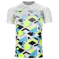 Mizuno Lazio Roma Pre-Match Trainingsshirt 2024-2025 Wit Multicolor - thumbnail