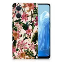 OPPO Reno8 Lite TPU Case Flowers - thumbnail