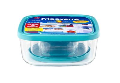 Bormioli Vershoudbakjes Frigoverre Blauw 3-Delig