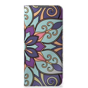 Nokia G11 | G21 Smart Cover Purple Flower