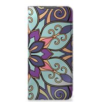 Nokia G11 | G21 Smart Cover Purple Flower - thumbnail