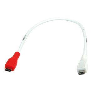 VALUE USB 2.0 Oplaadkabel, Micro B male to Micro B male 0,3m