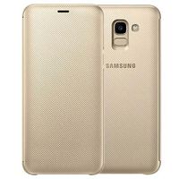 Samsung Galaxy J6 Wallet Cover EF-WJ600CFEGWW - Goud - thumbnail