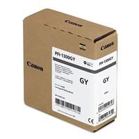 CANON PFI-1300 inkt grijs standaardcapaciteit 330 ml per stuk iPF Pro2000/4000/4000S/6000S