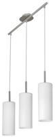 Eglo Hanglamp Troy 3 3-lichts metaalgrijs met wit 85978 - thumbnail