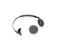 Plantronics 66735-01 Hoofdband voor CS60/C65 Lederen Oorkussens + Reserve, Zwart