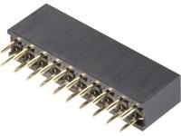 TRU COMPONENTS Female header (standaard) Aantal rijen: 2 Aantal polen per rij: 10 TC-2521039 100 stuk(s)