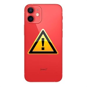 iPhone 12 mini Batterij Cover Reparatie - incl. frame - Rood