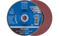 PFERD 67712185 PFC 180 A 120 SG STEELOX Lamellenschijf Diameter 180 mm Boordiameter 22.23 mm RVS, Staal 10 stuk(s)