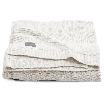 Jollein Deken River Knit 75x100 cm crèmewit Jollein Deken River Knit 75x100 cm crèmewit