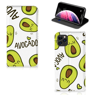Apple iPhone 11 Pro Max Magnet Case Avocado Singing Apple iPhone 11 Pro Max Magnet Case Avocado Singing