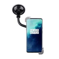 Shop4 - OnePlus 7T Pro Autohouder Diagonale Klem Autohouder Zwart