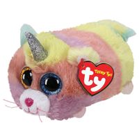 Ty Teeny Ty&apos;s Heather Cat 10cm