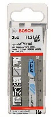 Bosch 2 608 636 700 decoupeerzaag-, figuurzaag- & reciprozaagblad Decoupeerzaagblad Bimetaal 25 stuk(s)