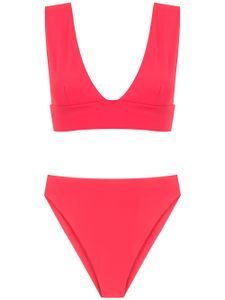 Isolda bikini Vermelho à taille haute - Rouge