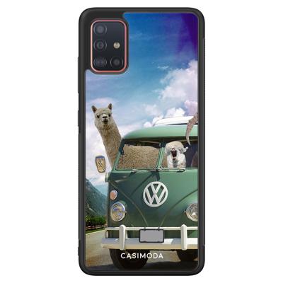Samsung Galaxy A51 hoesje - Lama adventure Samsung Galaxy A51 hoesje - Lama adventure