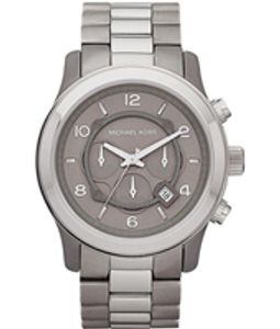 Horlogeband Michael Kors MK8248 Titanium Antracietgrijs 24mm