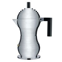 Alessi Percolator Pulcina - MDL02/6 B - Zwart - 6 kops - door Michele De Lucchi - thumbnail