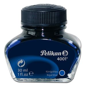 Vulpeninkt Pelikan 4001 30ml koningsblauw