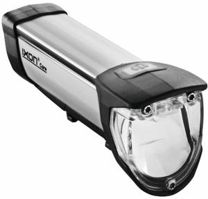 Busch & Muller Koplamp Busch und Müller IXON Core USB oplaadbaar 50 Lux zilver