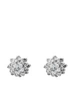 TANE México 1942 Dalia diamond stud earrings - Argent - thumbnail