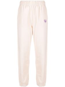 CHOCOOLATE pantalon de jogging en coton à logo brodé - Tons neutres