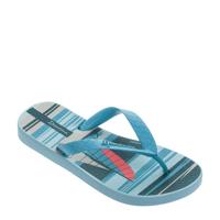 Ipanema Classic Kids teenslippers met printopdruk blauw/grijs