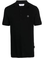 Philipp Plein polo à patch logo - Noir