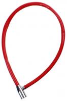 Falkx kabelslot 12 x 650 mm staal/kunststof rood