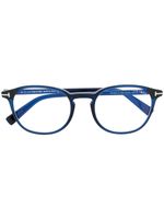 TOM FORD Eyewear lunettes de vue à monture ronde - Bleu