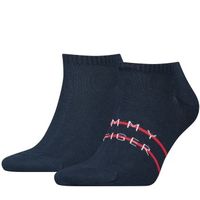 Tommy Hilfiger 2 stuks Men Sneaker Stripe Sock - thumbnail