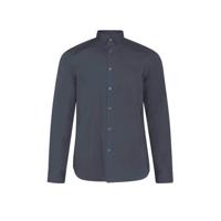 WE Fashion Fundamentals regular fit overhemd donkergrijs