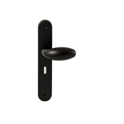 Hardbrass Knopkruk Golf op ovaal langschild sleutelgat 56mm - zwart Hardbrass Knopkruk Golf op ovaal langschild sleutelgat 56mm - zwart