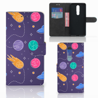 Nokia 3.1 Plus Wallet Case met Pasjes Space