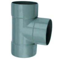 Wavin PVC T-Stuk 88° 32mm - Duurzame 3x Mofaansluiting voor Vijver & Sanitair Leidingwerk - thumbnail