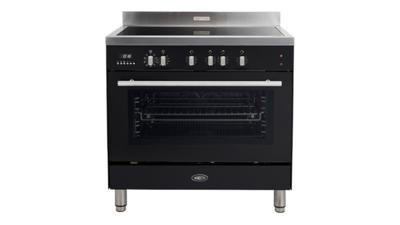 Boretti Milano Vrijstaand fornuis Antraciet, Roestvrijstaal Zone van inductiekookplaat A Boretti Milano Vrijstaand fornuis Antraciet, Roestvrijstaal Zone van inductiekookplaat A