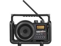 PerfectPro Lunchbox 2 Bouwradio FM, AM AUX Spatwaterbestendig, Stofdicht, Stofvast Zwart