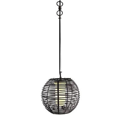 Kapego buitenlamp VELORUM decoratieve hanglamp, E27, zwart