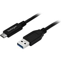 USB-C naar USB-C-kabel van StarTech, oplaadkabel USB type C-M/M USB 3.0 - C op A 1 Maand zwart