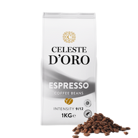 Celeste d'Oro Finest  Espresso - Koffiebonen 1 KG