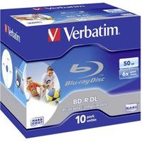 Verbatim BD-R Blu-Ray 50GB 6x 10st. Jewelcase Printable