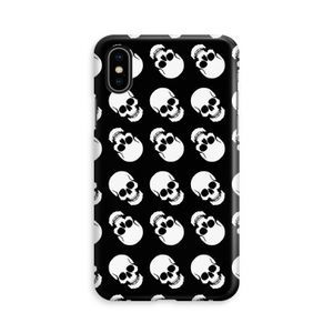 Musketon Skulls: iPhone Xs Volledig Geprint Hoesje