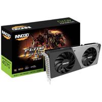 Inno 3D Nvidia GeForce RTX 4070 Videokaart Twin X2 12 GB GDDR6X-RAM PCIe x16 HDMI, DisplayPort