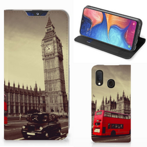 Samsung Galaxy A20e Book Cover Londen