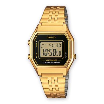 Casio LA680WEGA-1ER horloge Elektronisch Polshorloge Vrouw Goud