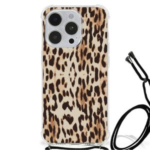 iPhone 14 Pro Max Case Anti-shock Leopard