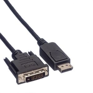 ROLINE 11.04.5619 video kabel adapter 1,5 m DisplayPort DVI-D Zwart