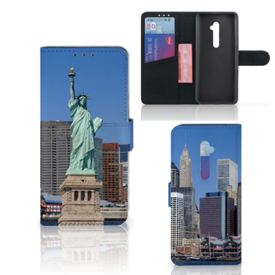 OPPO Reno2 Flip Cover Vrijheidsbeeld