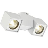 SLV Altra Dice 151531 Plafondspot Halogeen GU10 100 W Wit - thumbnail