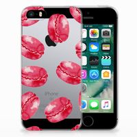 Apple iPhone SE | 5S Siliconen Case Pink Macarons - thumbnail